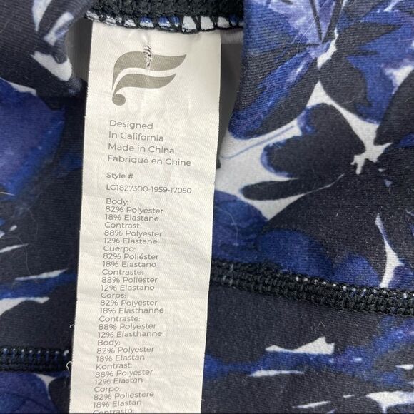 Fabletics Cashel Foldover PureLuxe Floral Leggings - Picture 7 of 7
